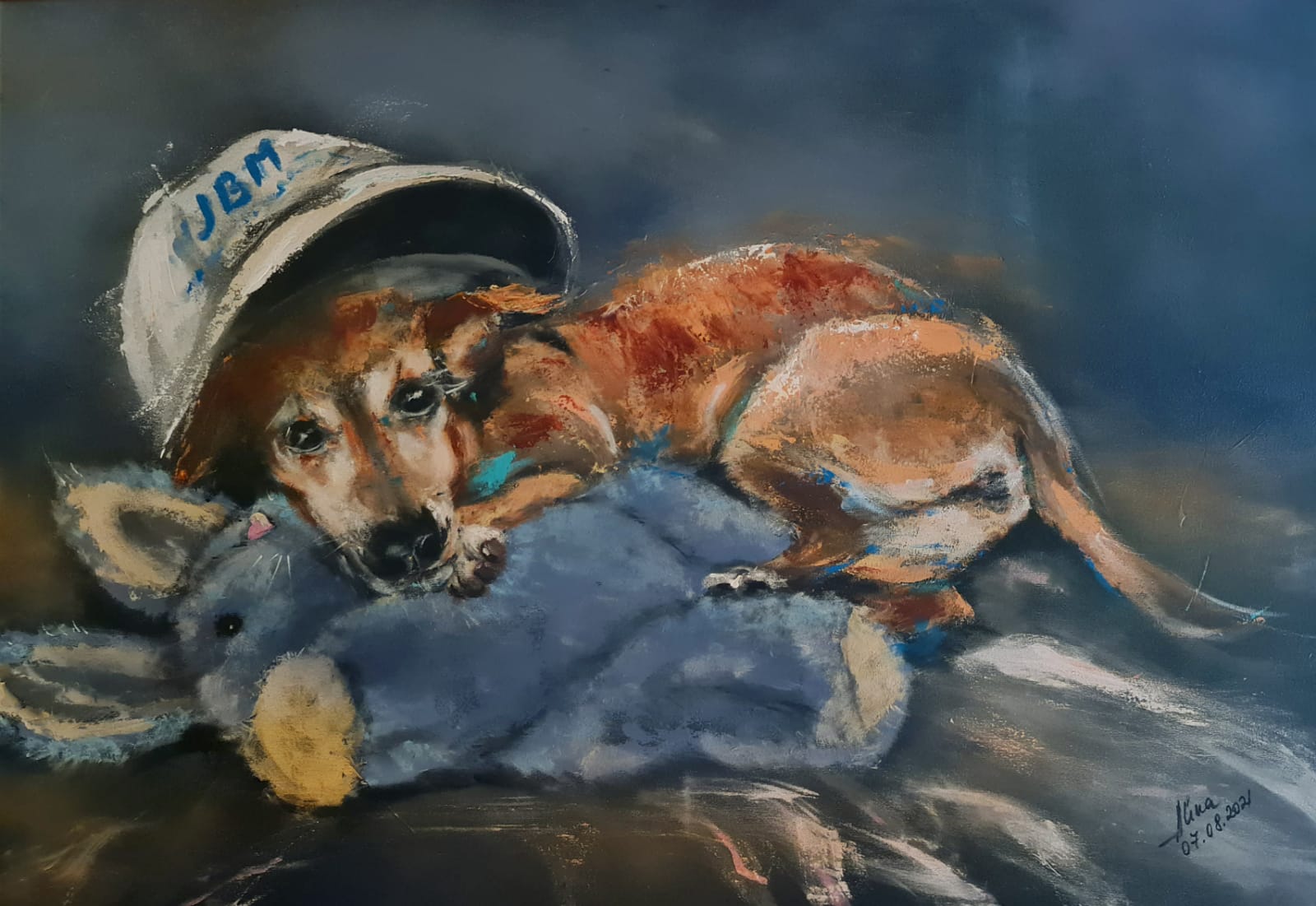 ArteDiAlina.com painting: Love for a lifetime